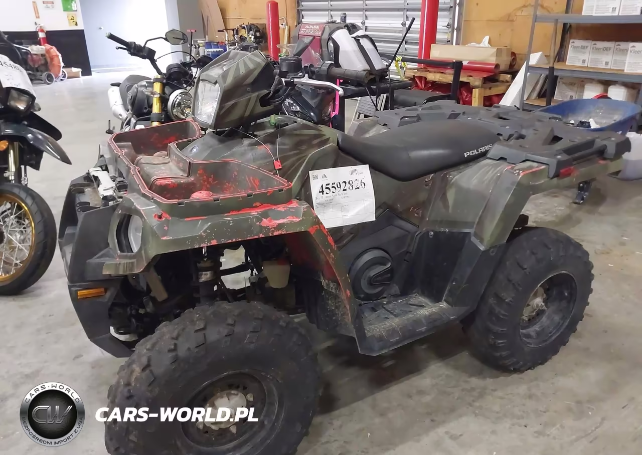 2019 Polaris Sportsman 450 H.o. Eps VIN:4XASEE509KA619863 - 2
