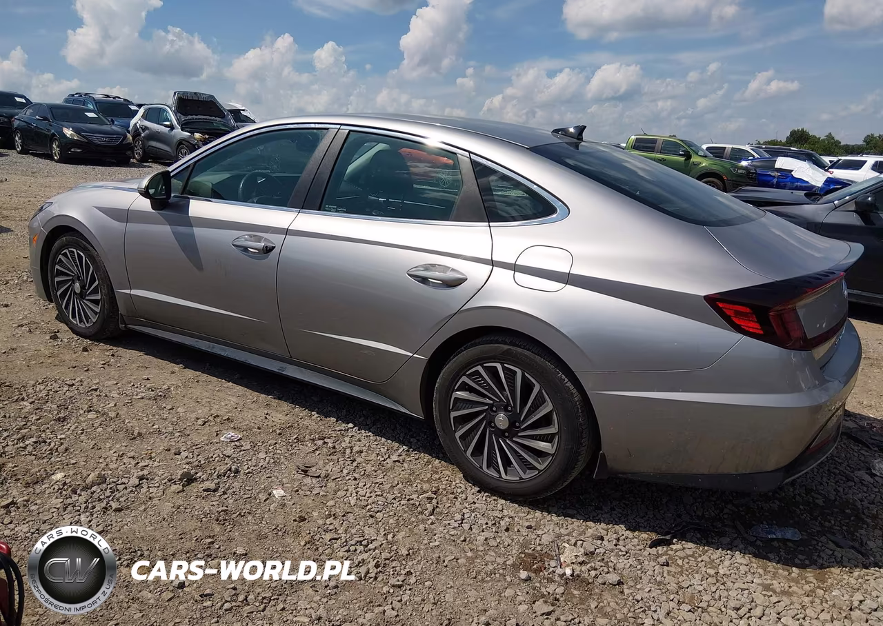 2021 Hyundai Sonata Sel VIN:KMHL34JJ0MA026418 - 3