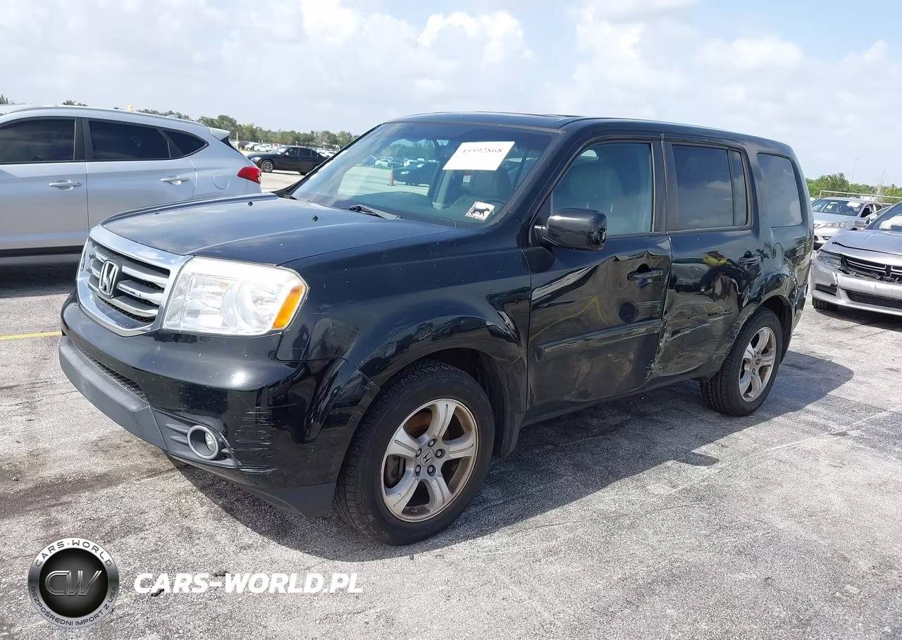 2013 Honda Pilot Ex-L VIN:5FNYF3H59DB008009 - 2