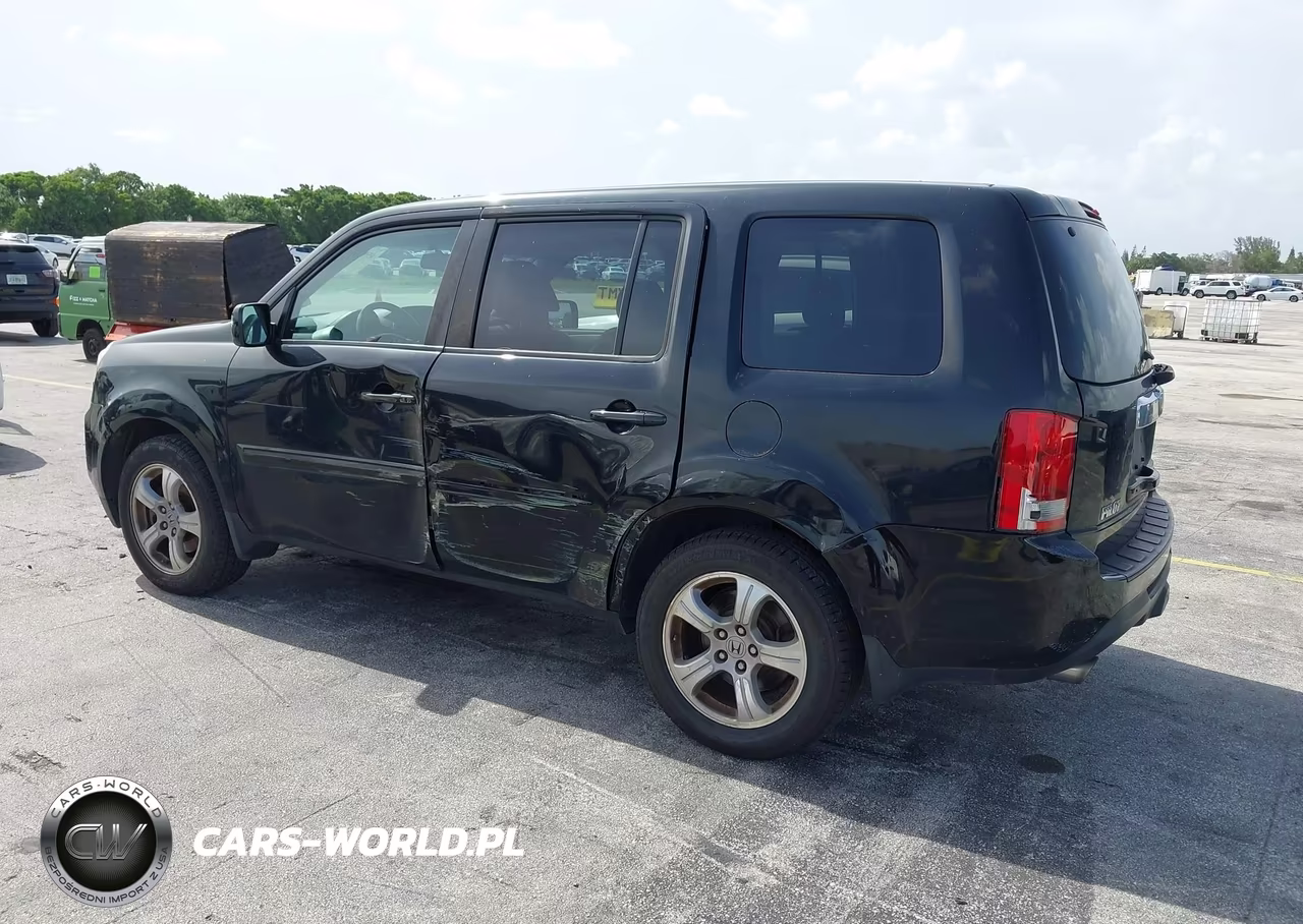 2013 Honda Pilot Ex-L VIN:5FNYF3H59DB008009 - 3