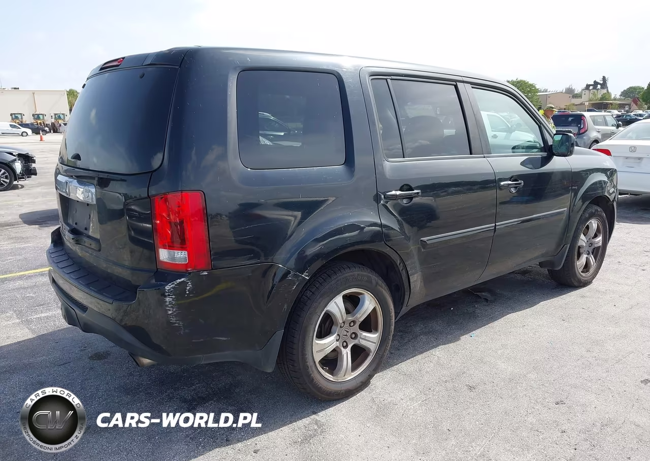 2013 Honda Pilot Ex-L VIN:5FNYF3H59DB008009 - 4