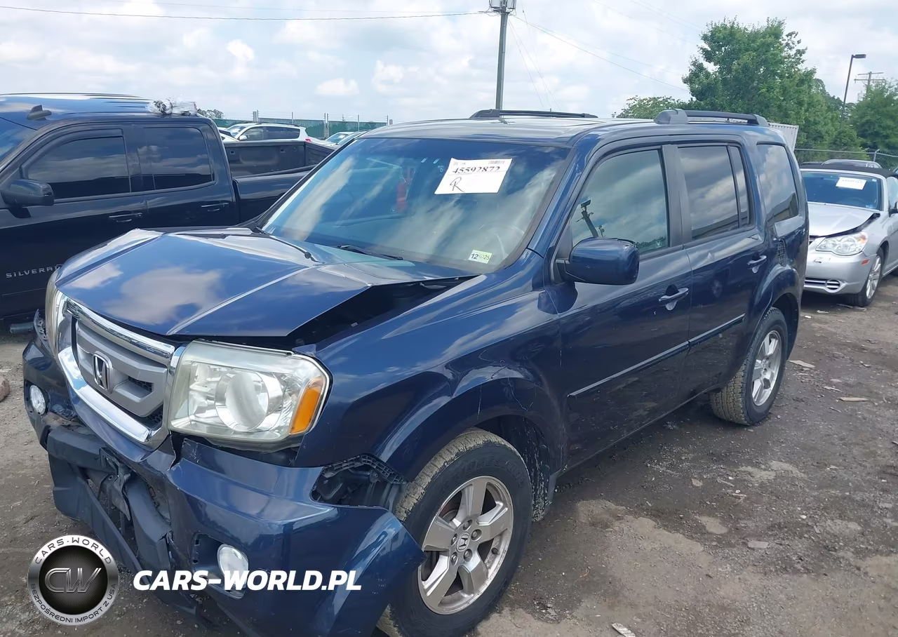 2011 Honda Pilot Ex-L VIN:5FNYF4H79BB081269 - 2