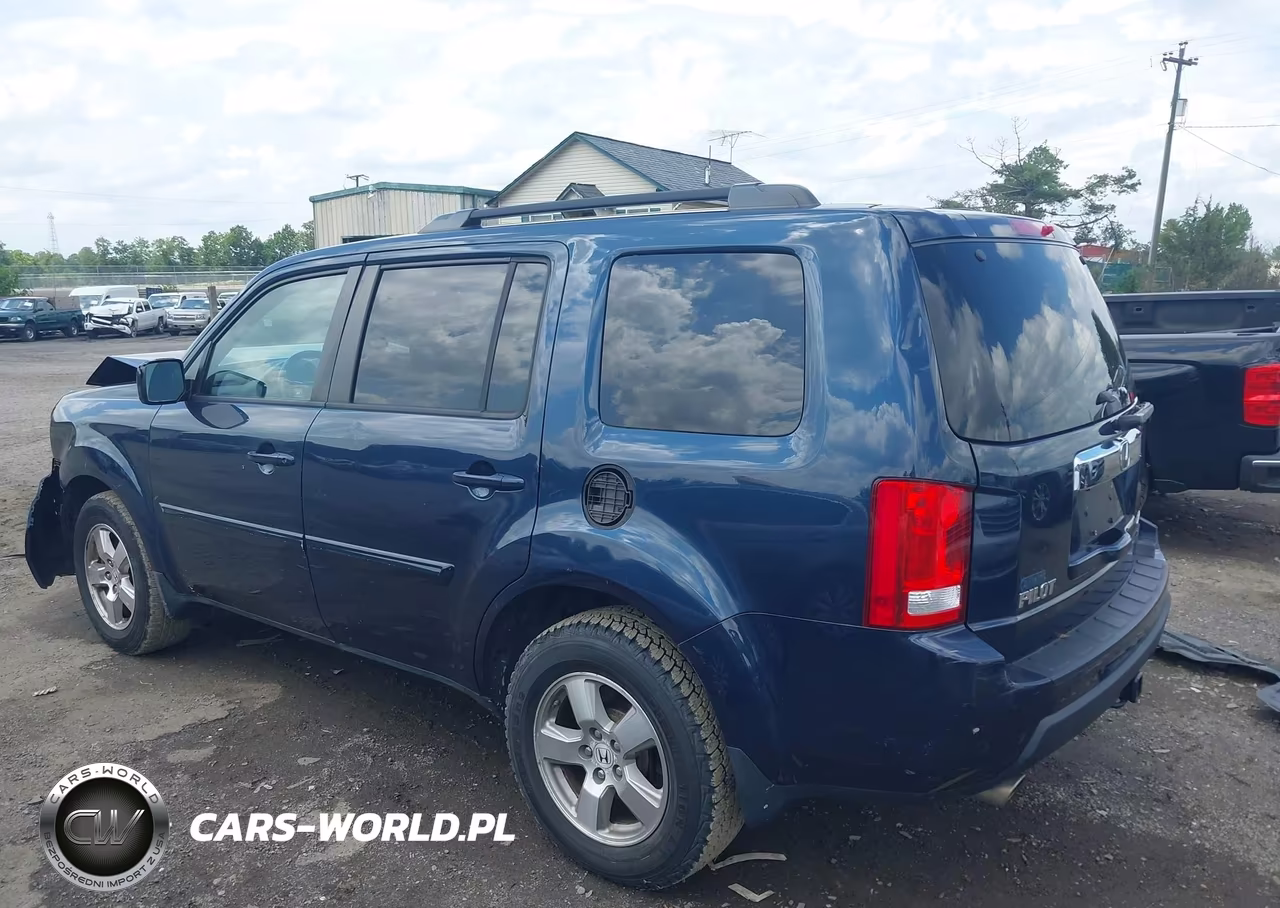 2011 Honda Pilot Ex-L VIN:5FNYF4H79BB081269 - 3