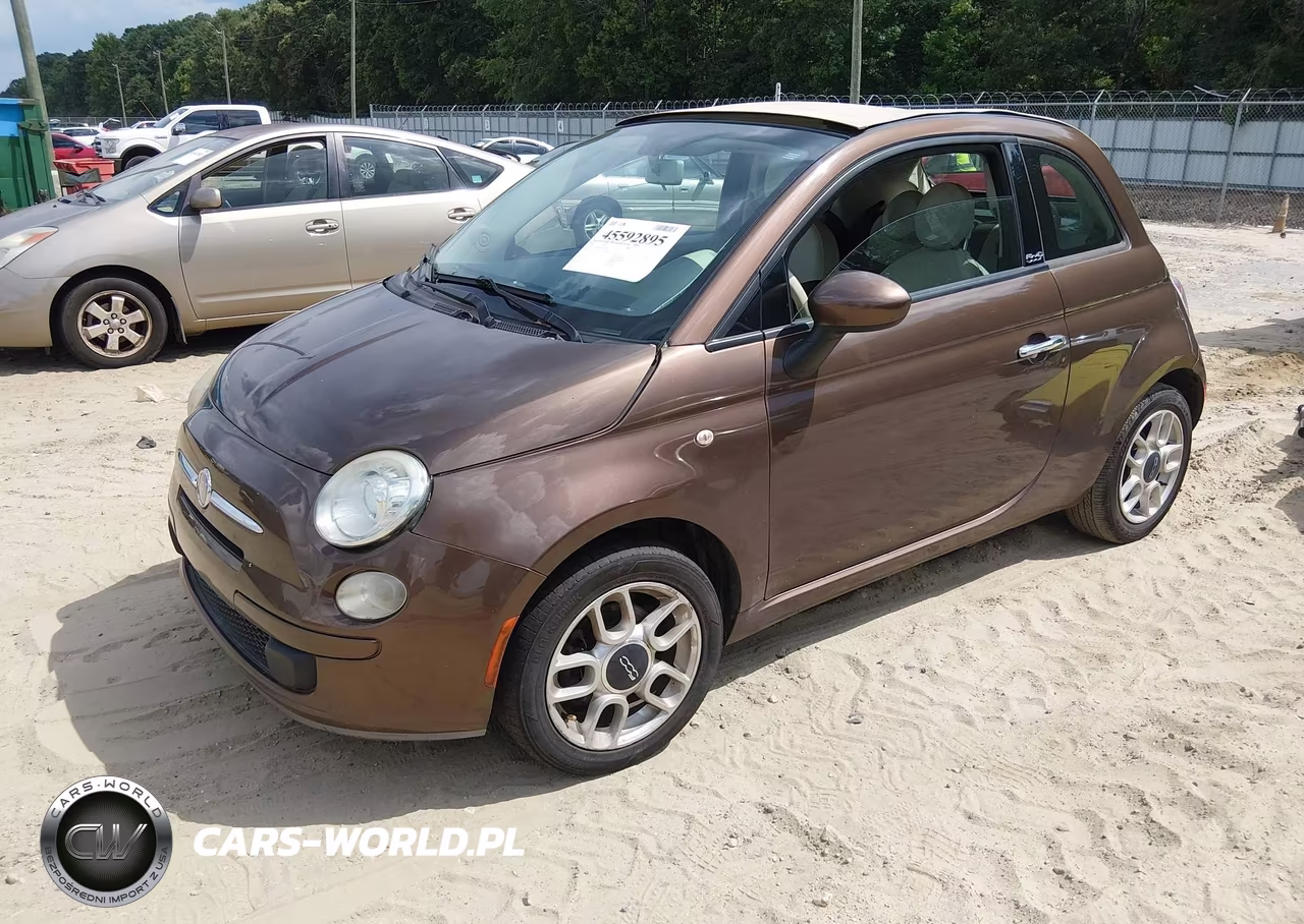 2013 Fiat 500 Pop VIN:3C3CFFDR7DT514058 - 2