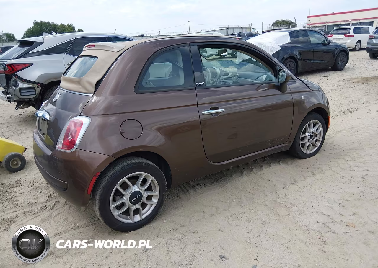 2013 Fiat 500 Pop VIN:3C3CFFDR7DT514058 - 4