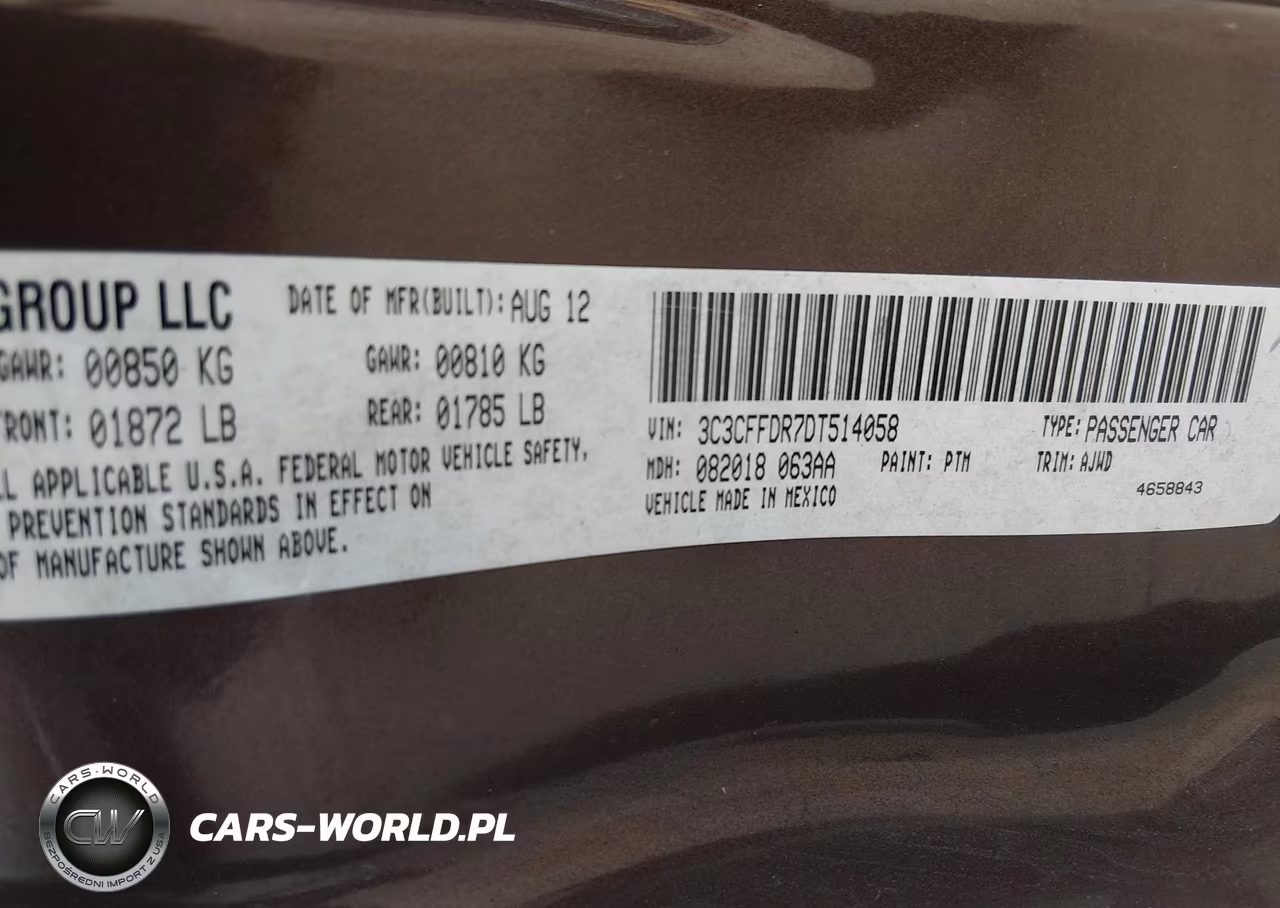 2013 Fiat 500 Pop VIN:3C3CFFDR7DT514058 - 9