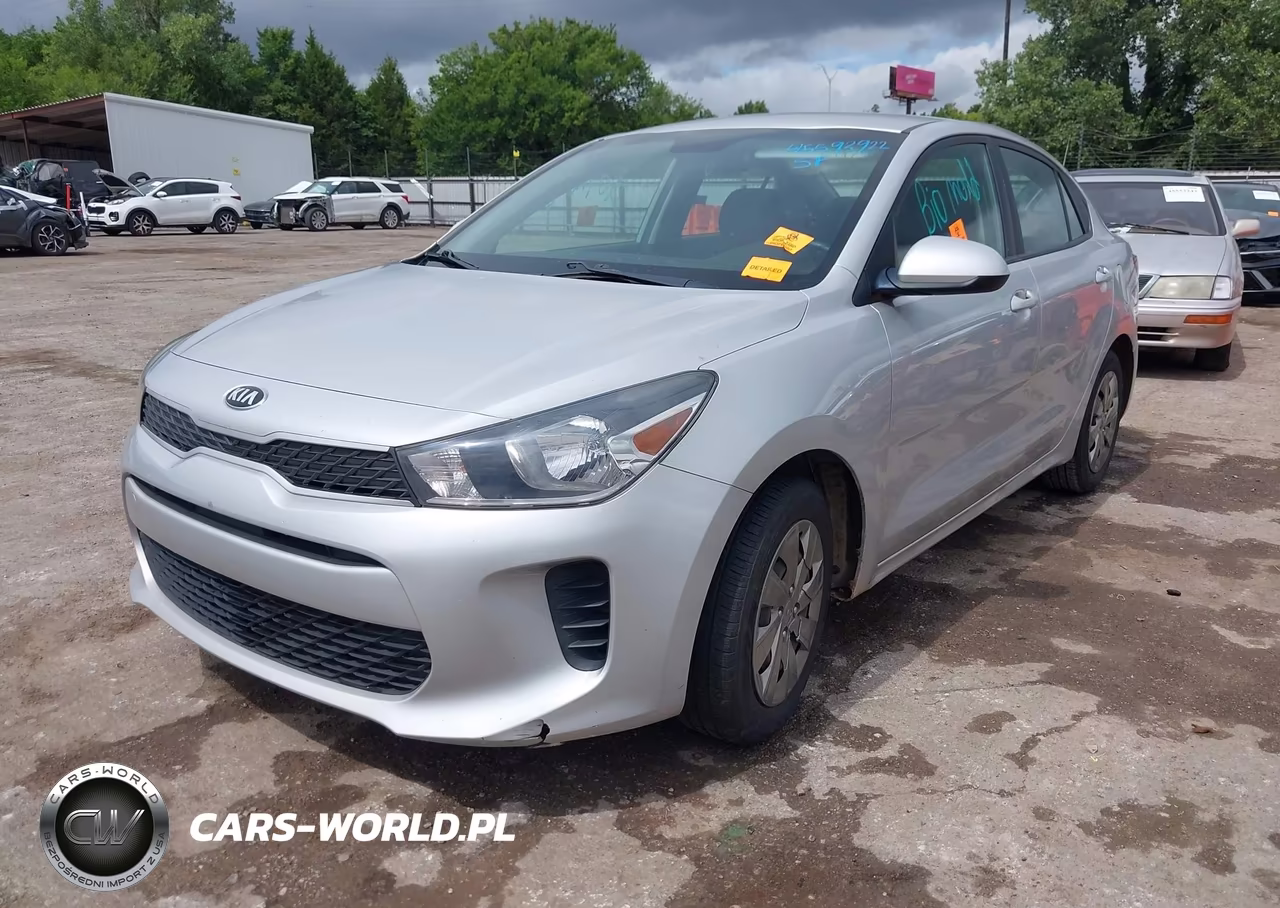 2020 Kia Rio Lx VIN:3KPA24AD7LE354035 - 2