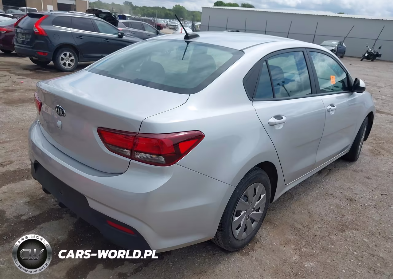 2020 Kia Rio Lx VIN:3KPA24AD7LE354035 - 4