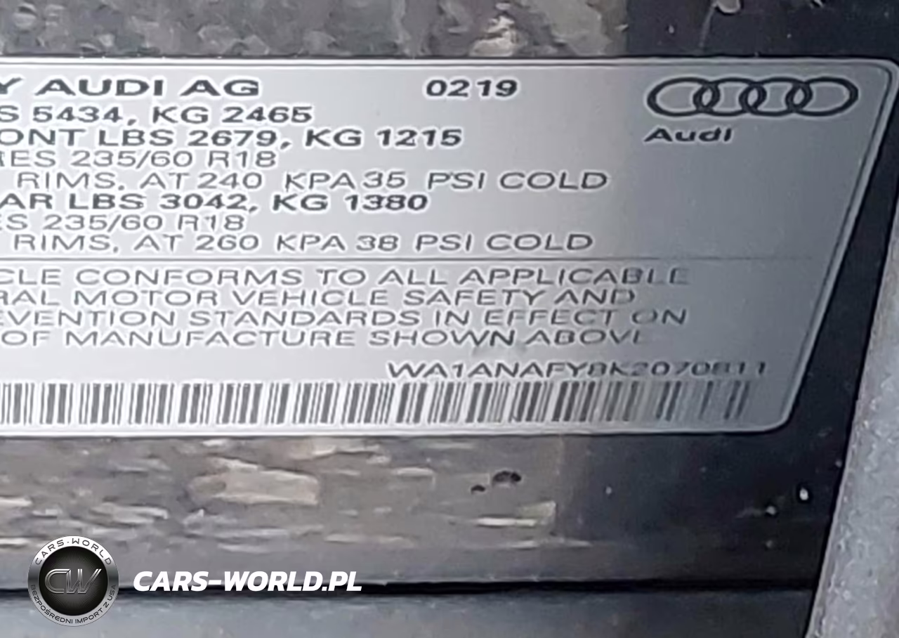 2019 Audi Q5 45 Premium VIN:WA1ANAFY8K2070811 - 9