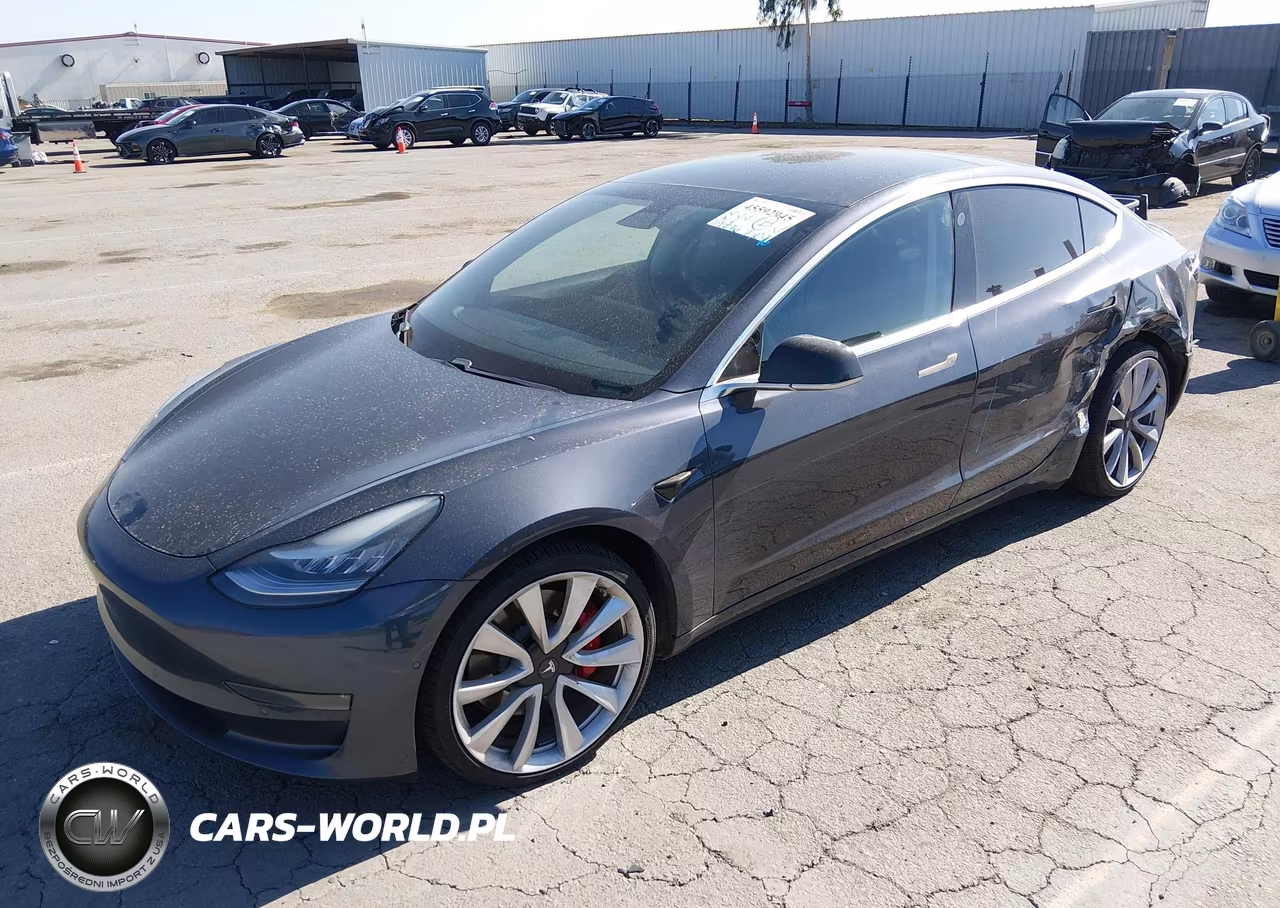 2019 Tesla Model 3 Long Range-Performance VIN:5YJ3E1EB8KF237838 - 2