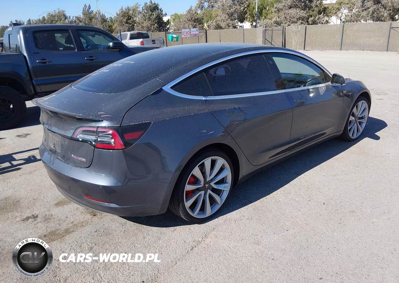2019 Tesla Model 3 Long Range-Performance VIN:5YJ3E1EB8KF237838 - 4