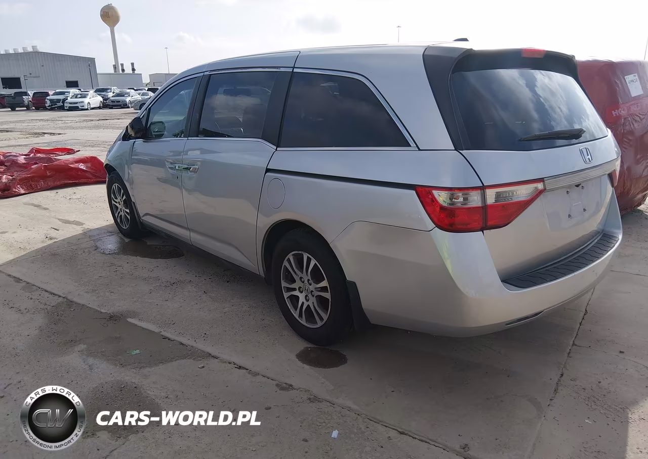 2012 Honda Odyssey Ex-L VIN:5FNRL5H69CB058201 - 3
