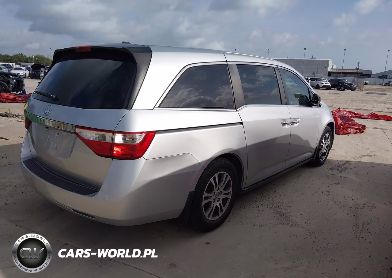 2012 Honda Odyssey Ex-L VIN:5FNRL5H69CB058201 - 4