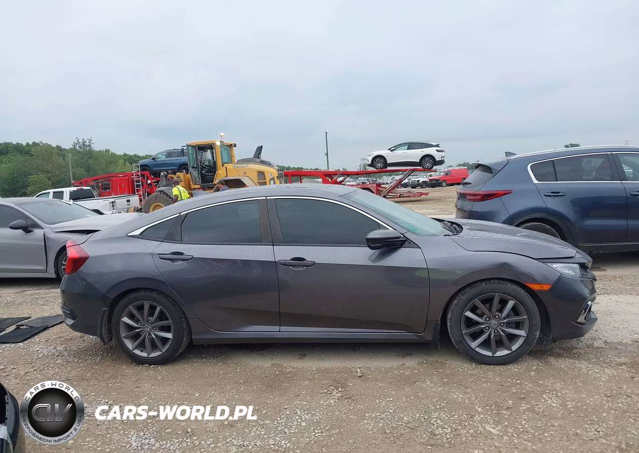 2019 Honda Civic Ex VIN:19XFC1F30KE007081 - 13