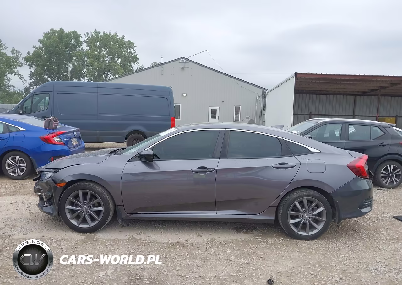 2019 Honda Civic Ex VIN:19XFC1F30KE007081 - 14