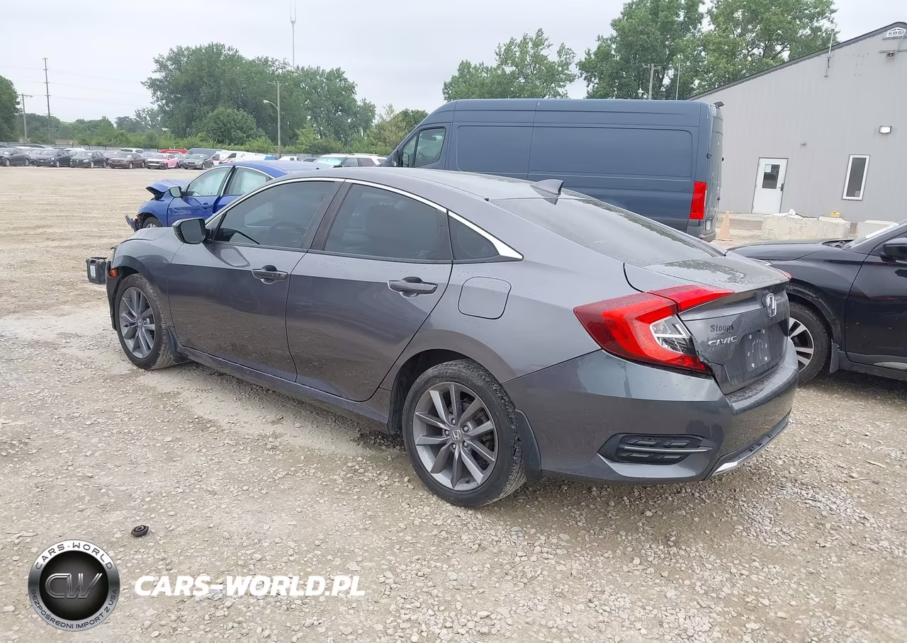 2019 Honda Civic Ex VIN:19XFC1F30KE007081 - 3