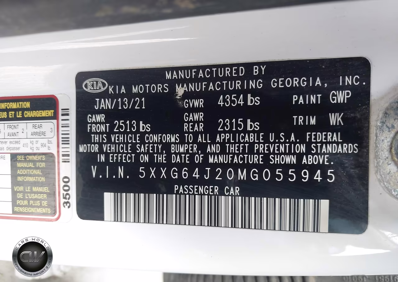 2021 Kia K5 Gt-Line VIN:5XXG64J20MG055945 - 9