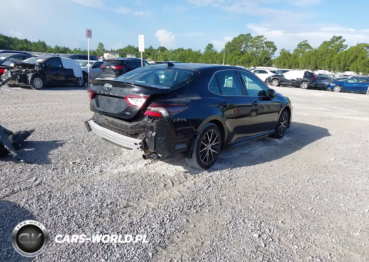 2021 Toyota Camry Se VIN:4T1G11AK5MU594161 - 4