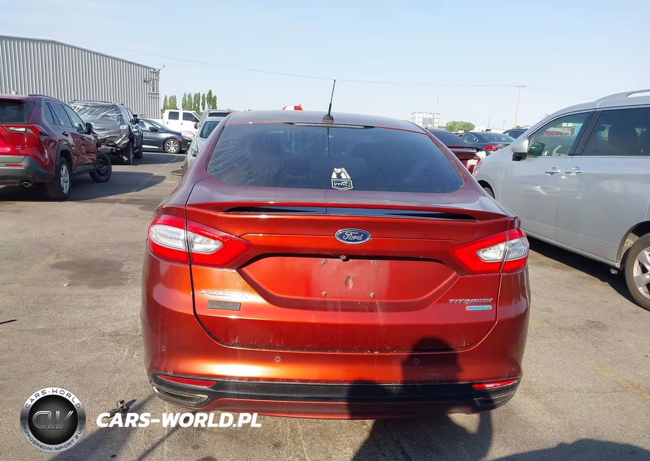 2014 Ford Fusion Titanium VIN:3FA6P0K92ER378240 - 16