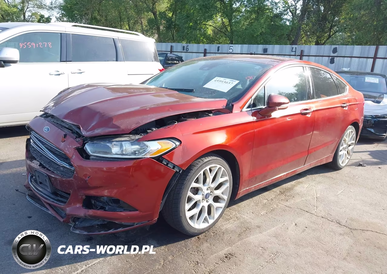 2014 Ford Fusion Titanium VIN:3FA6P0K92ER378240 - 2