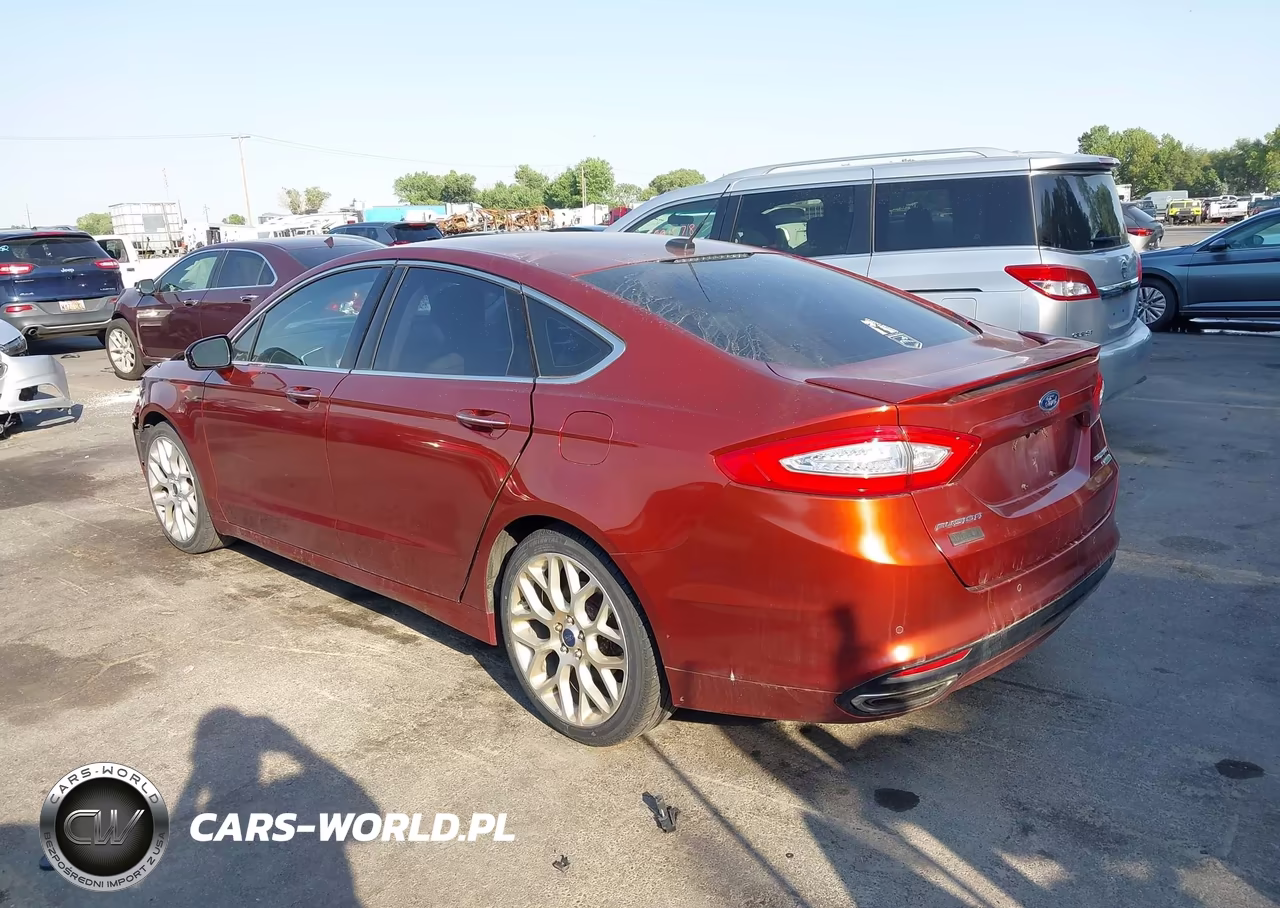 2014 Ford Fusion Titanium VIN:3FA6P0K92ER378240 - 3