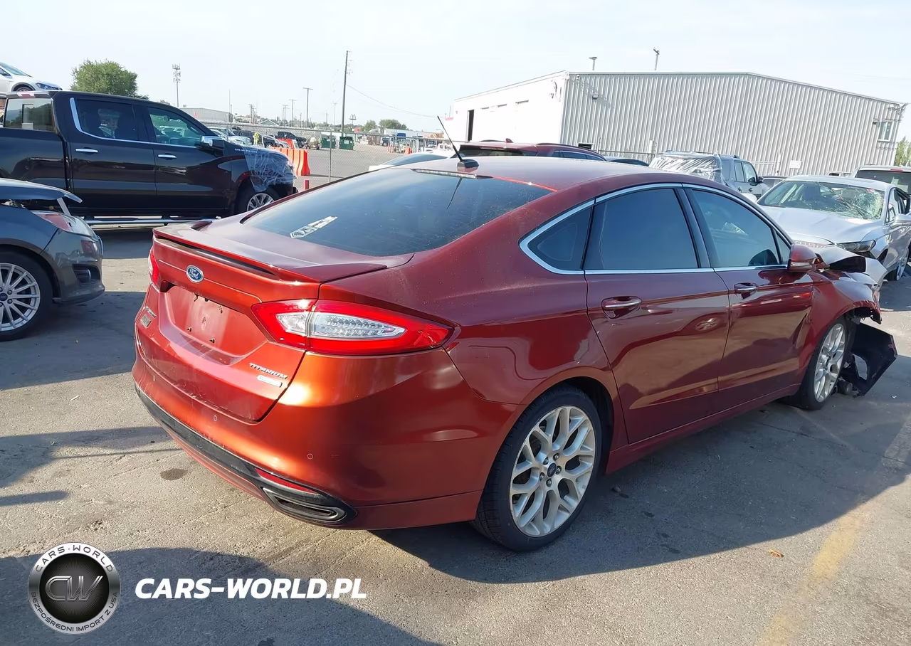 2014 Ford Fusion Titanium VIN:3FA6P0K92ER378240 - 4