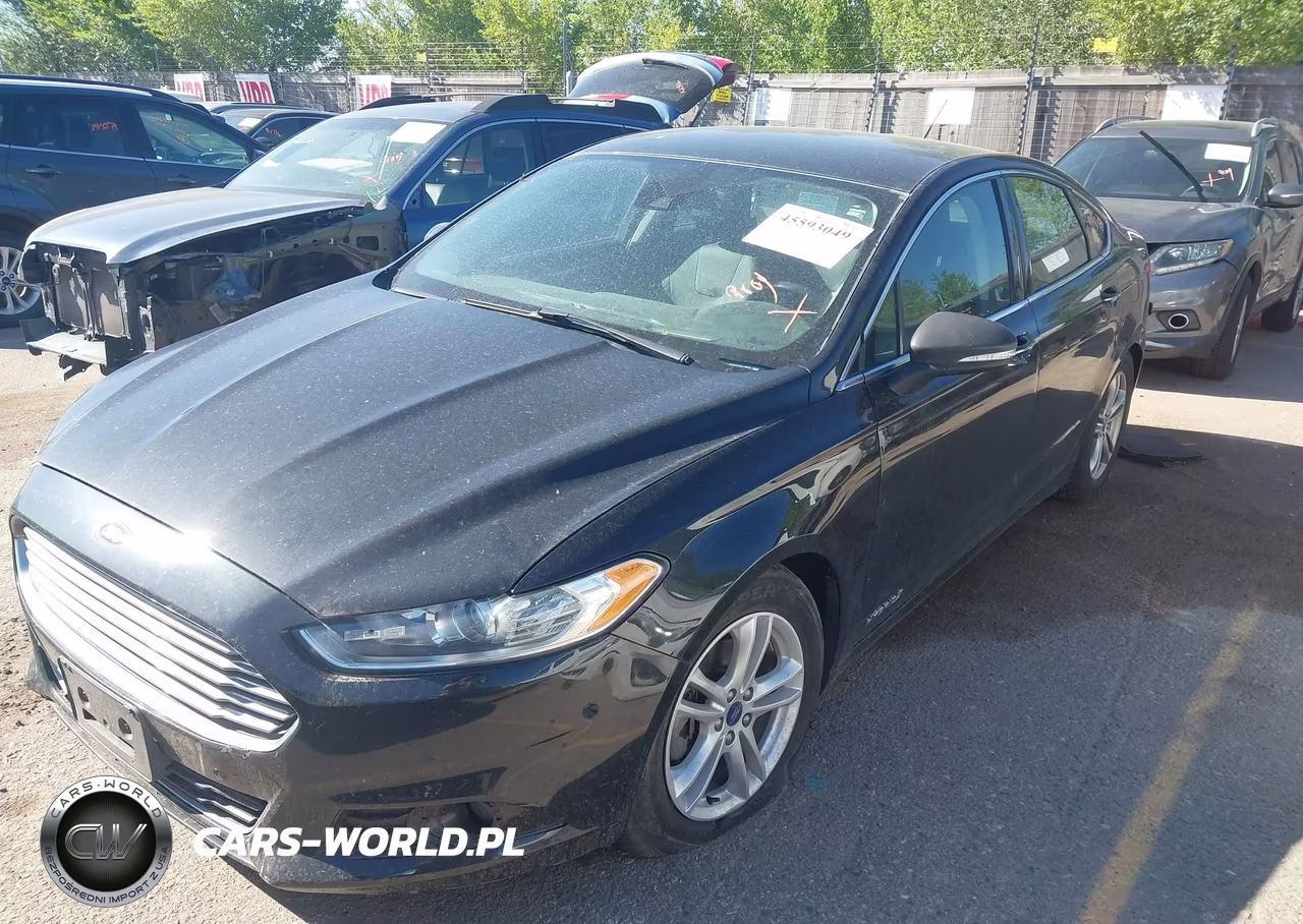 2015 Ford Fusion Hybrid Titanium VIN:3FA6P0RU7FR119626 - 2