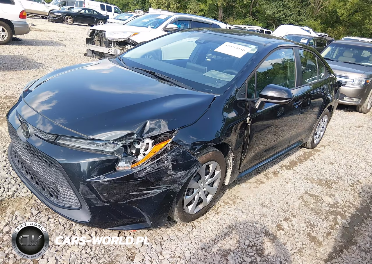 2021 Toyota Corolla Le VIN:5YFEPMAE7MP263343 - 2