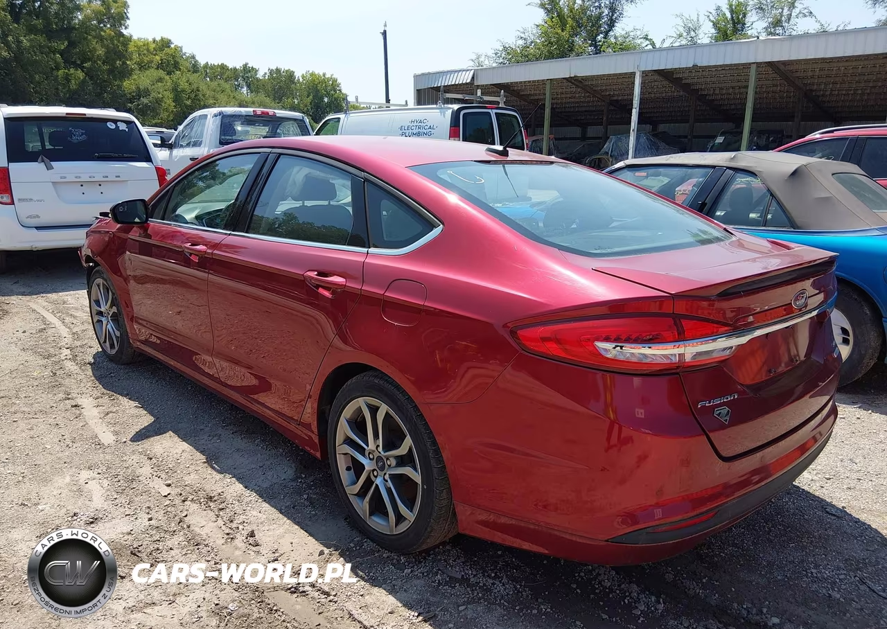 2017 Ford Fusion Se VIN:3FA6P0HD5HR252440 - 3