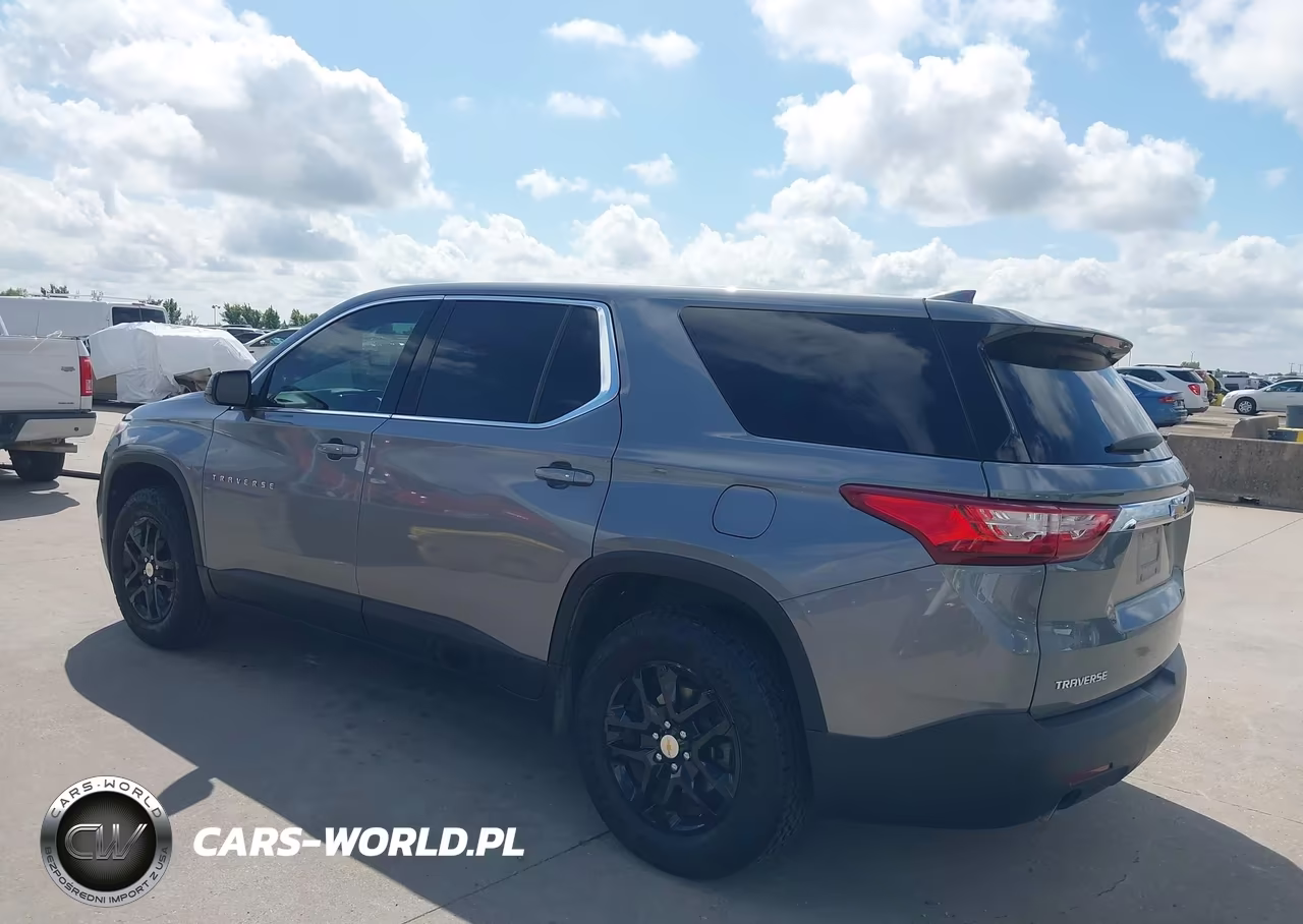 2020 Chevrolet Traverse Fwd Ls VIN:1GNERFKW3LJ242254 - 3