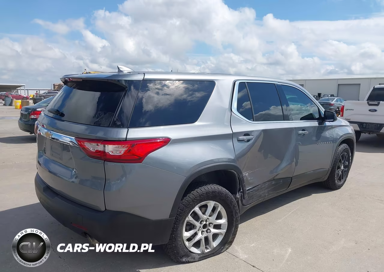 2020 Chevrolet Traverse Fwd Ls VIN:1GNERFKW3LJ242254 - 4