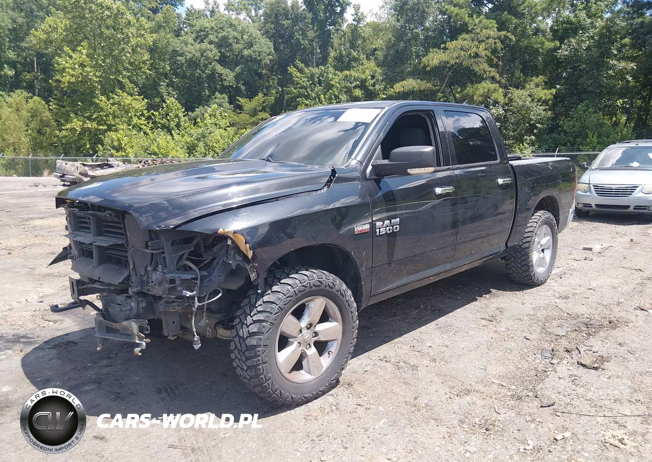 2017 Ram 1500 Big Horn 4X4 5'7 Box VIN:1C6RR7LT9HS621496 - 2