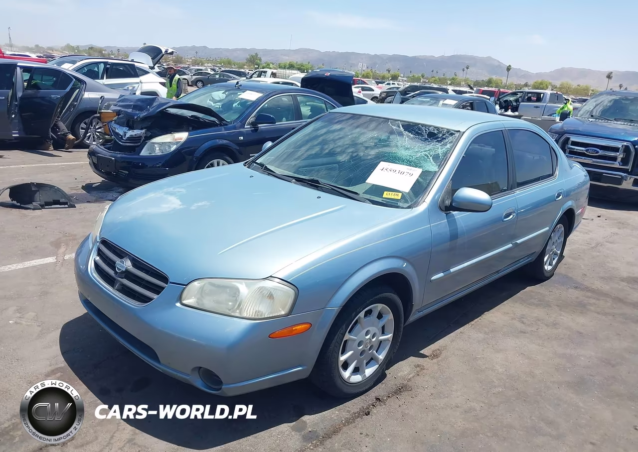 2001 Nissan Maxima Gxe VIN:JN1CA31D51T613554 - 2