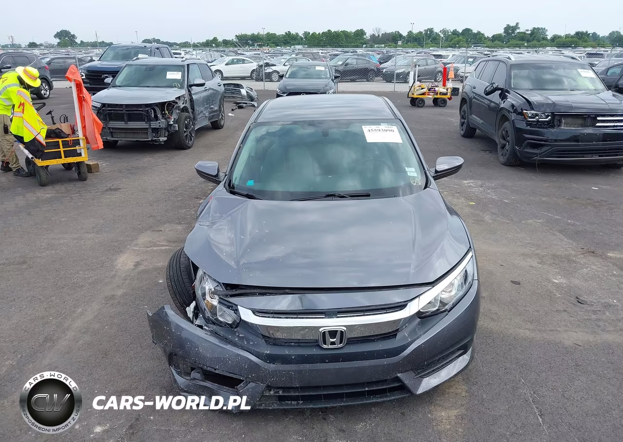 2017 Honda Civic Lx VIN:19XFC2F51HE017490 - 12