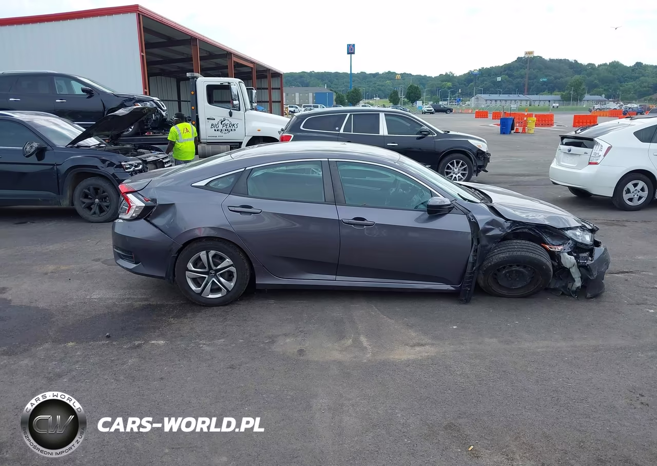 2017 Honda Civic Lx VIN:19XFC2F51HE017490 - 13