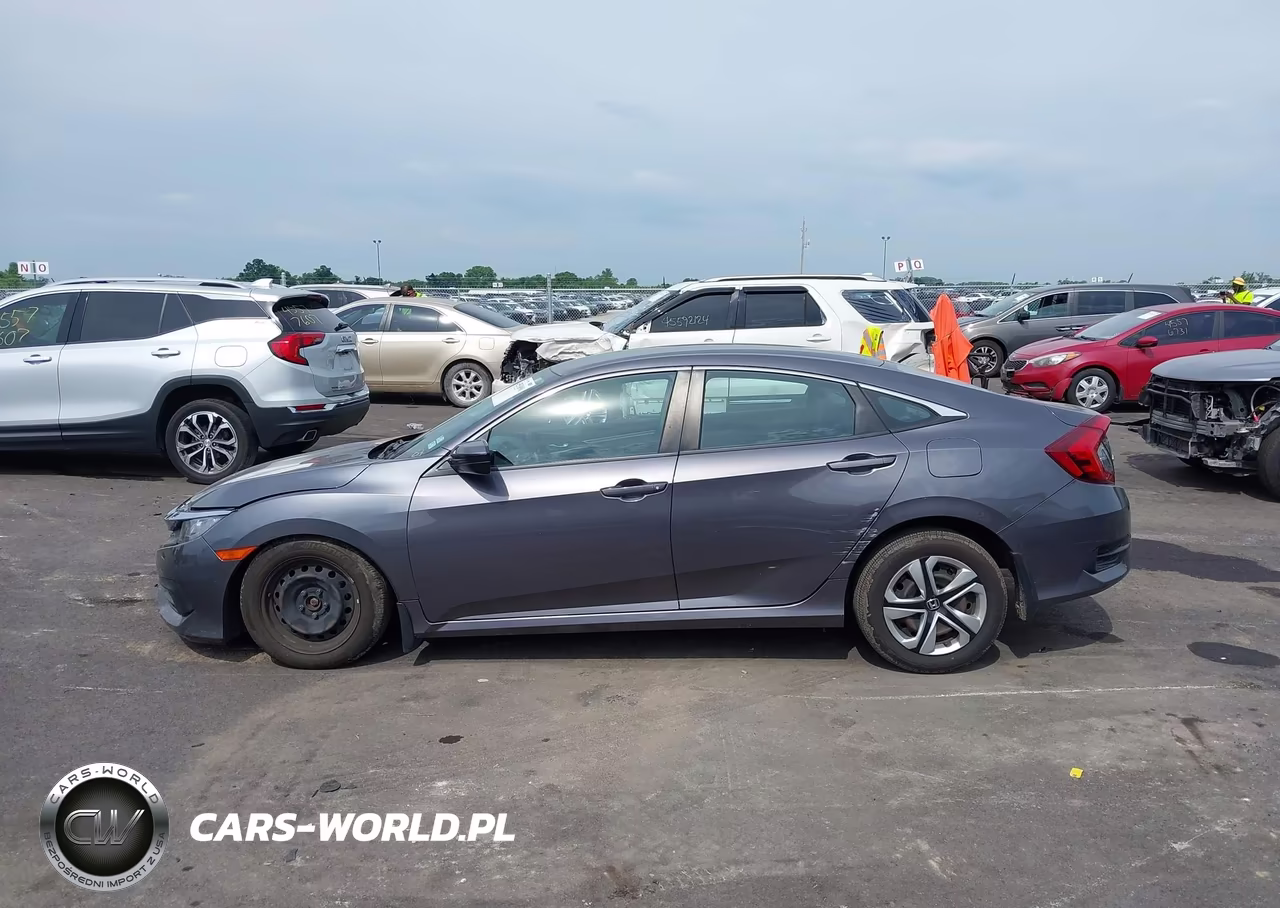 2017 Honda Civic Lx VIN:19XFC2F51HE017490 - 14