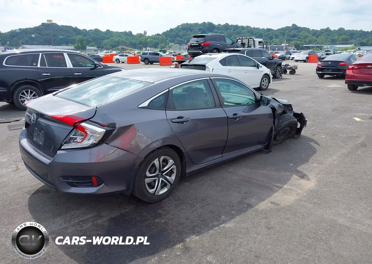 2017 Honda Civic Lx VIN:19XFC2F51HE017490 - 2