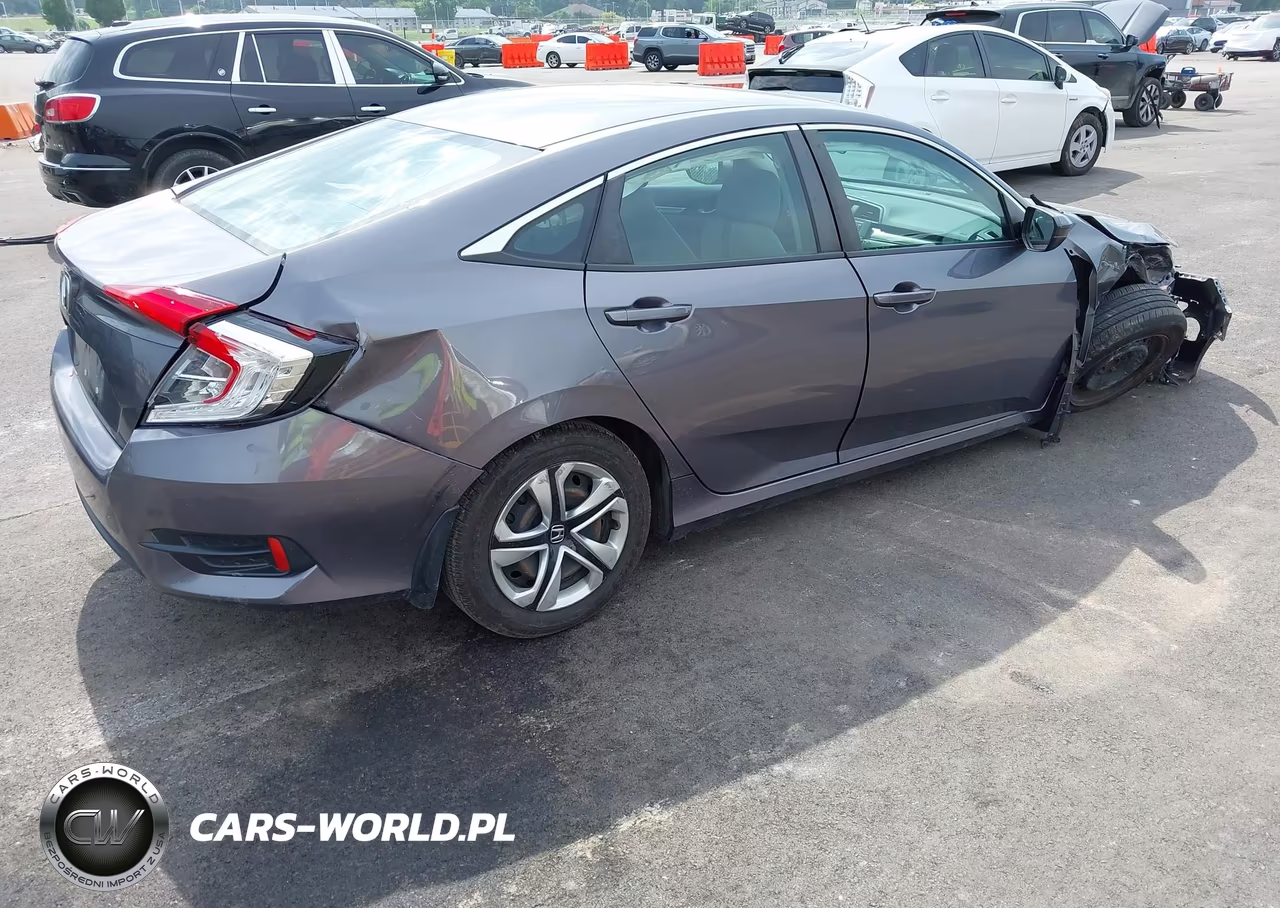 2017 Honda Civic Lx VIN:19XFC2F51HE017490 - 4