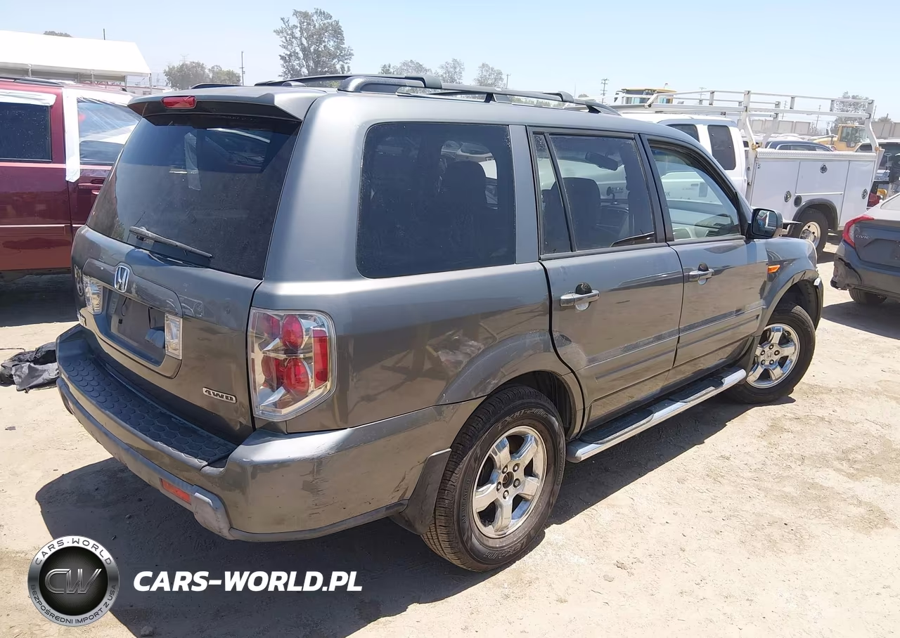 2008 Honda Pilot Ex-L VIN:5FNYF18768B039844 - 4