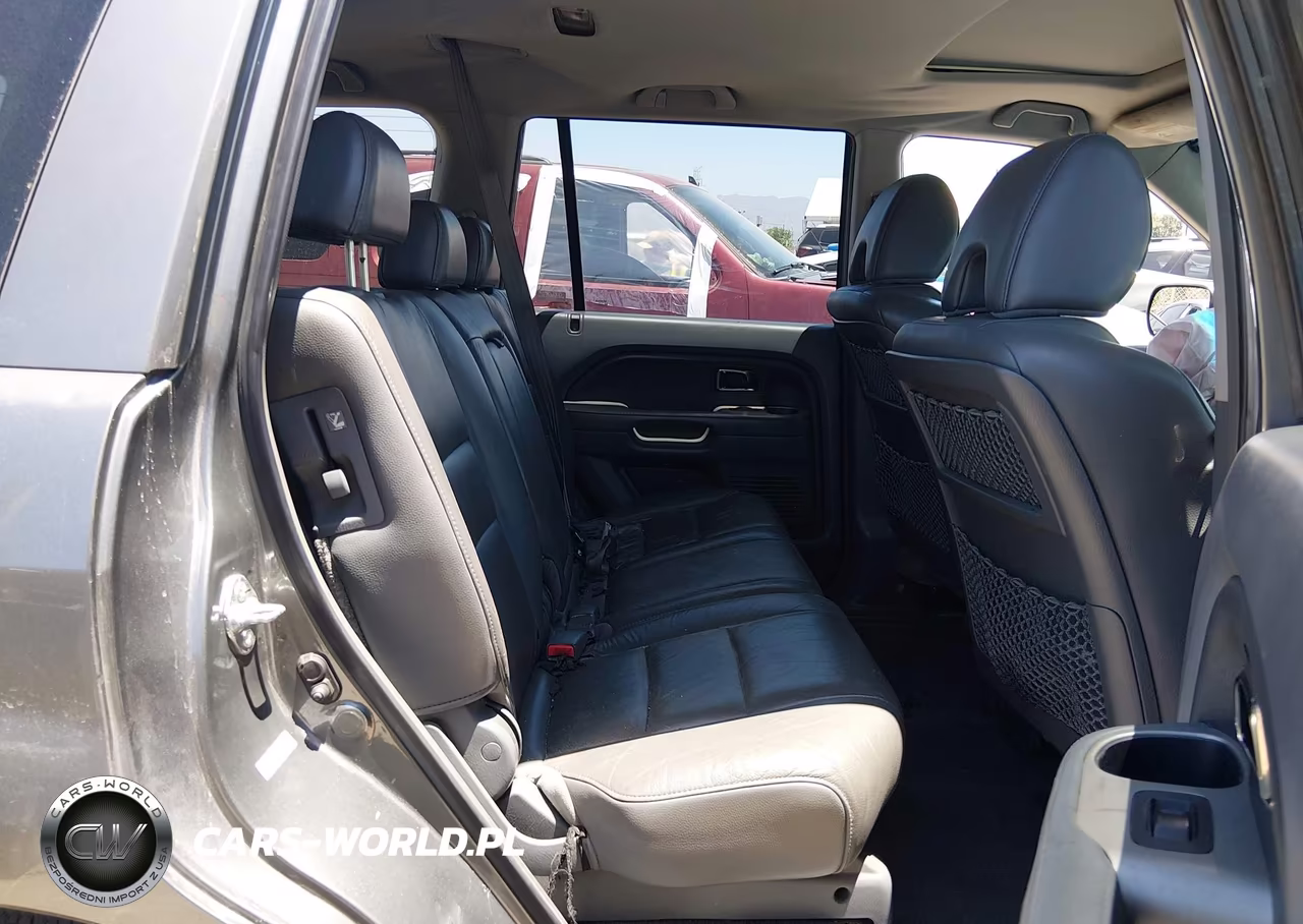 2008 Honda Pilot Ex-L VIN:5FNYF18768B039844 - 8
