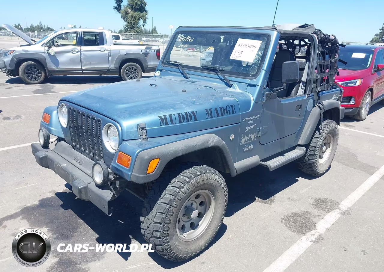 1999 Jeep Wrangler Sport VIN:1J4FY19S2XP408671 - 2