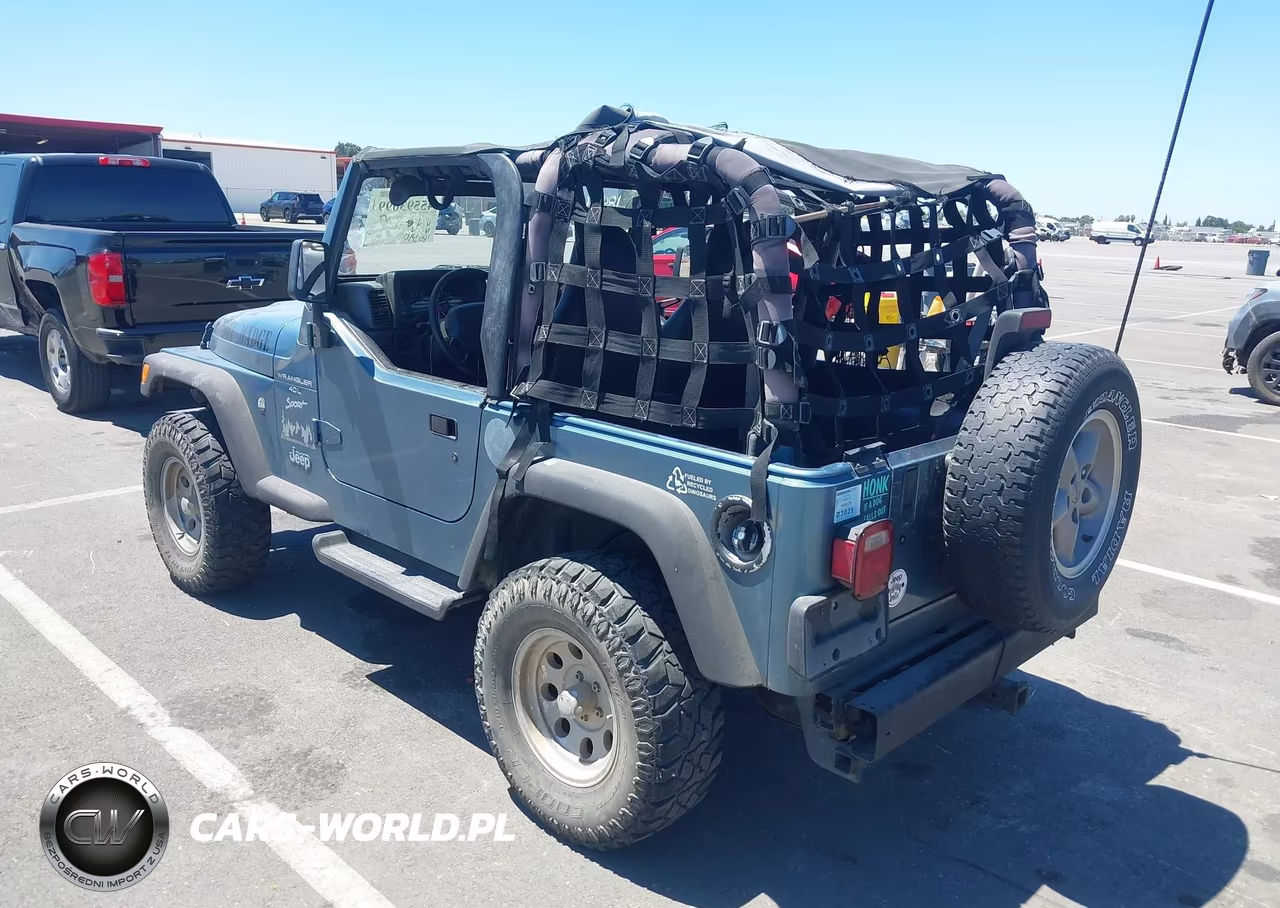 1999 Jeep Wrangler Sport VIN:1J4FY19S2XP408671 - 3