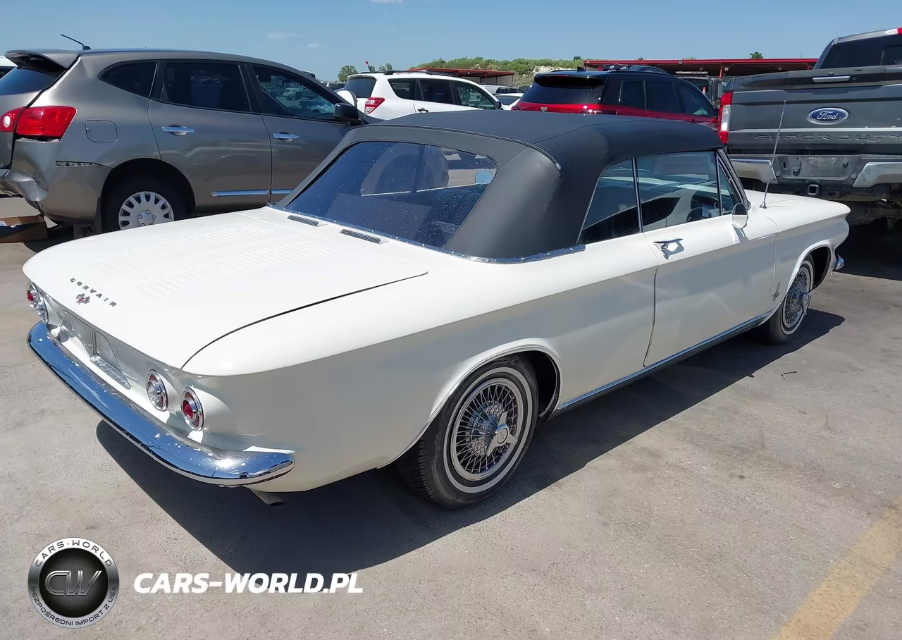 1964 Chevy Corvair Convertible VIN:40967W283061 - 4