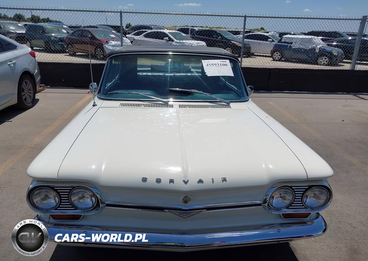 1964 Chevy Corvair Convertible VIN:40967W283061 - 6