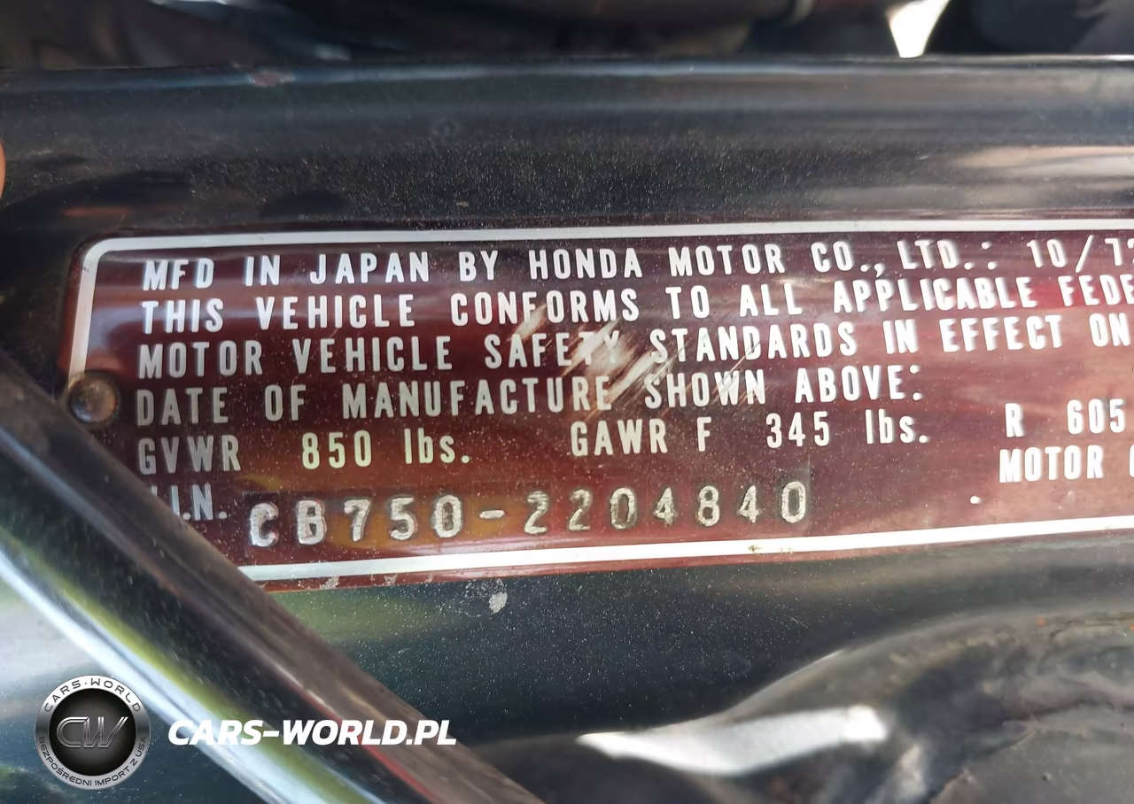 1973 Honda Other VIN:00000CB7502204840 - 10