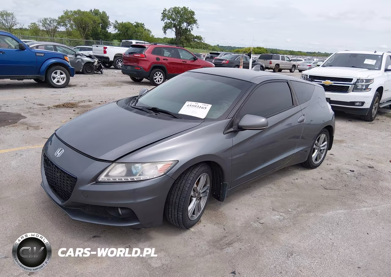 2013 Honda Cr-Z Ex VIN:JHMZF1D65DS000918 - 2