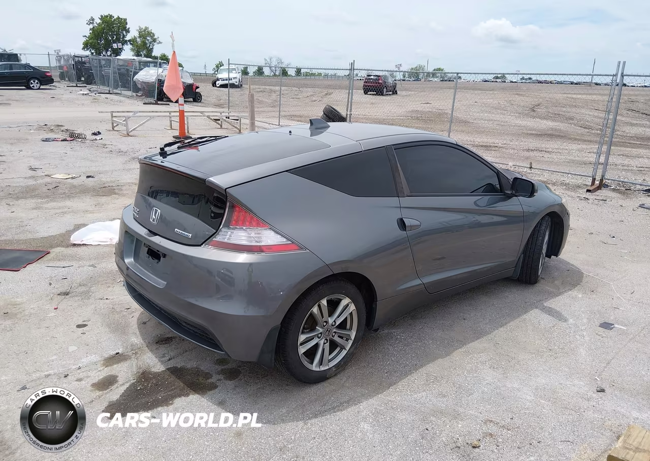 2013 Honda Cr-Z Ex VIN:JHMZF1D65DS000918 - 4