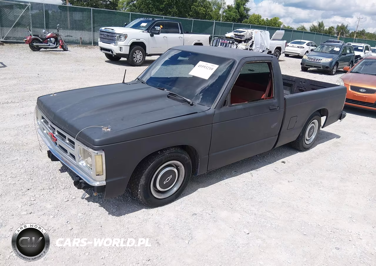1992 Chevrolet S Truck S10 VIN:1GCCS14Z6N8146109 - 2