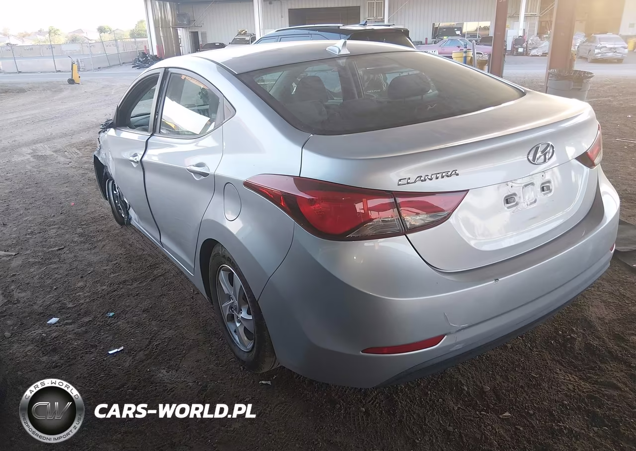 2014 Hyundai Elantra Se VIN:KMHDH4AE2EU181495 - 3