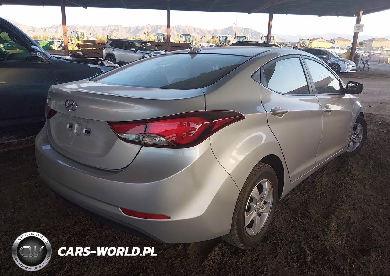 2014 Hyundai Elantra Se VIN:KMHDH4AE2EU181495 - 4